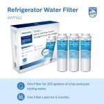 Philips NSF Certified Water Filter Replacement Pack of 3