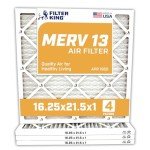 Filter King MERV 13 Air Filters 4-Pack
