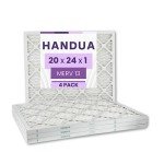 Handua 20x24x1 MERV 13 Air Filter 4-Pack