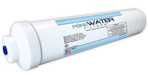 Versatile Inline Water Filter with Quick-Connect Fittings