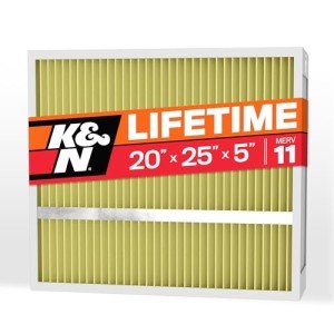 K&N Washable 20X25X5 MERV 11 Air Filter