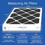 Nordic Pure 16x25x4 MERV 8 Odor Reduction Filter