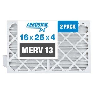 Aerostar MERV 13 Pleated Air Filters 2-Pack