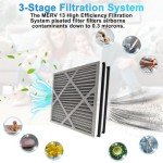 MDDJJRY 2-Pack MERV13 Air Filters 20x24x3