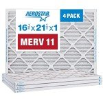 Aerostar MERV 11 Pleated Air Filters – 4 Pack