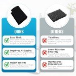Universal Cut-to-Fit Carbon Pre-Filter Pack of 2