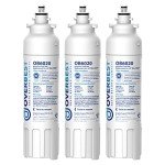 Overbest Refrigerator Water Filter, LG & Kenmore Compatible