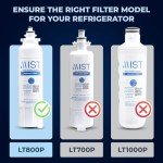 MIST LT800P Water Filter Replacement for LG