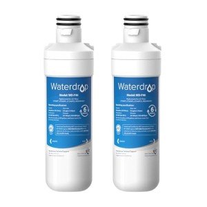Waterdrop LT1000PC Refrigerator Water Filter - 2 Pack