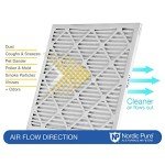 Nordic Pure MERV 13 Pleated Air Filters 2 Pack