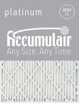 Accumulair Platinum 16x32x1 MERV 11 Air Filters