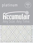 Accumulair Platinum 16x32x1 MERV 11 Air Filters