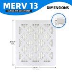 Chenzhit 6-Pack MERV 13 Furnace Air Filters