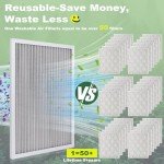 Reusable Electrostatic Air Filters 2-Pack - MERV8