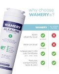 Wamery Alkaline Water Filter Replacement for Whirlpool