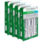 20x30x5 MERV 8 Pleated Air Filter 4-Pack