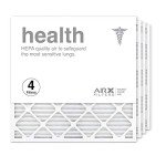 AIRx 25x25x1 MERV 13 Pleated Air Filters 4-Pack