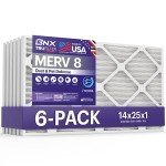 BNX TruFilter MERV 8 Air Filters (6 Pack)