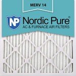 Nordic Pure MERV 14 Pleated Air Filters 6 Pack