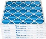 16x25x1 MERV 10 Pleated Air Filters (12-pack)