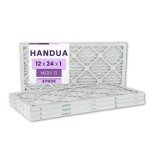 Handua 12x24x1 MERV 13 Air Filter 4 Pack