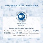 FilterLogic FL-RF07 Refrigerator Water Filter Replacement