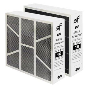MERV 16 20x20x5 Filter for Lennox & Honeywell