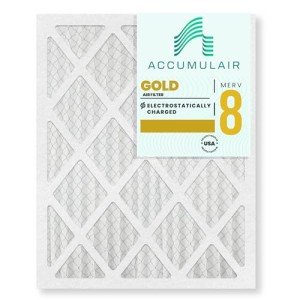 Accumulair Gold 20x24x2 Air Conditioner Filters (4-Pack)