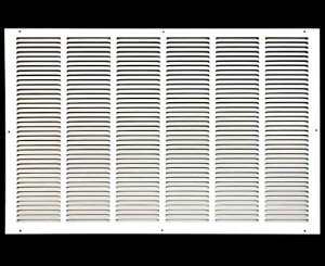 32" x 16" White Return Air Grille Diffuser