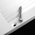 32" x 16" White Return Air Grille Diffuser