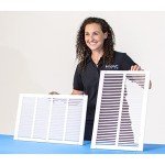 32" x 16" White Return Air Grille Diffuser