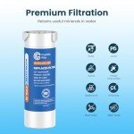Crystala Water Filter Compatible with GE XWFE - 2 Pack