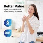 Overbest UKF8001 Replacement Water Filter for Whirlpool