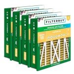 24x24x5 MERV 11 Allergen Defense Air Filters (4-Pack)