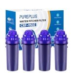 PUREPLUS 4-Pack Water Filter for PUR Pitchers