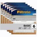 Filtrete 20x20x1 MERV 5 Air Filter Pack