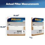 Filtrete 20x20x1 MERV 5 Air Filter Pack