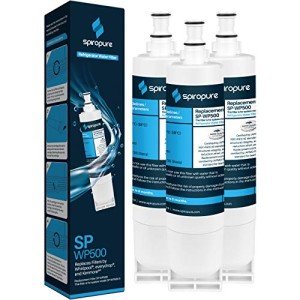 SpiroPure SP-WP500 NSF Certified Water Filter 3-Pack
