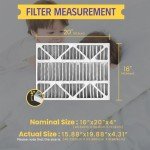 Maycold 16x20x4 MERV 13 Air Filter (2-Pack)