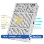 Nordic Pure MERV 14 Carbon Air Filters 2 Pack