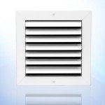 8" x 8" Aluminum Adjustable Vent Cover