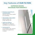 Aluminum Range Filter for Rangeaire Models