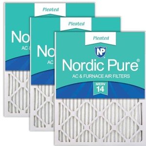 Nordic Pure 14x20x1 Pleated MERV 14 Air Filters