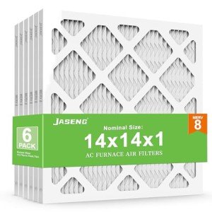 14x14 MERV 8 Pleated Air Filters (6-Pack)