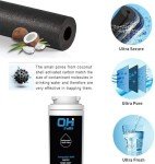 OHFULLS RWFFR Viking Water Filter with 3 Filters