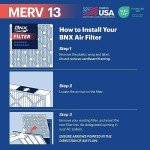 BNX TruFilter 18x24x1 MERV 13 Air Filters (6-Pack)