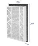 2 Pack MERV 13 20x30x3 Replacement Air Filters