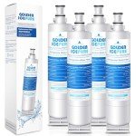 Golden IcePure Refrigerator Water Filter Replacement 4-Pack