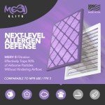 16x20x1 MERV 8 Air Filters - 4-Pack