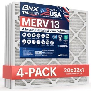BNX TruFilter MERV 13 Air Filters (4-Pack)
